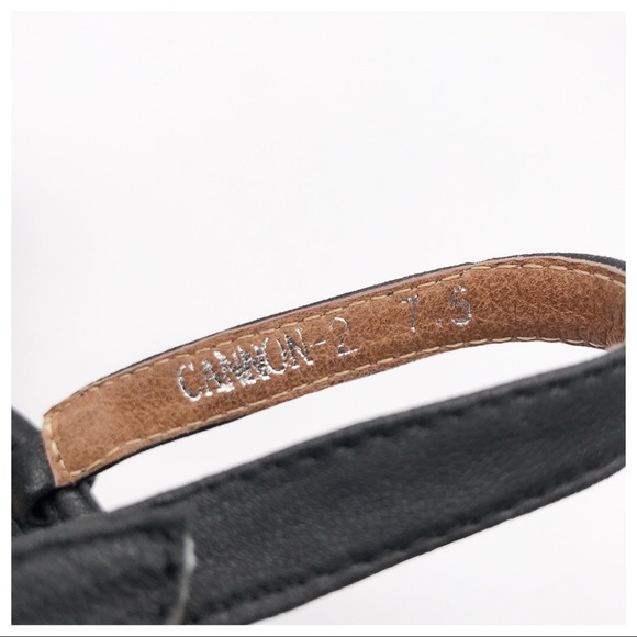 Jeffrey Campbell Ibiza Cannon-2 Wedge in Black‎ Size 7.5 - Picture 11 of 11